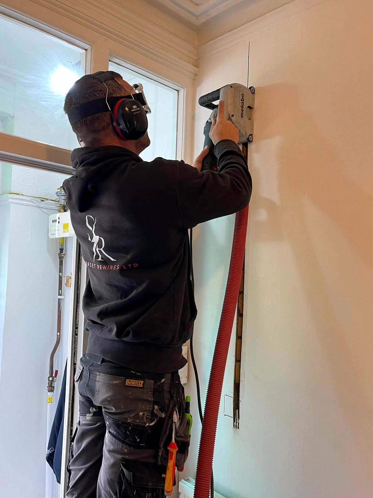 First fix cabling